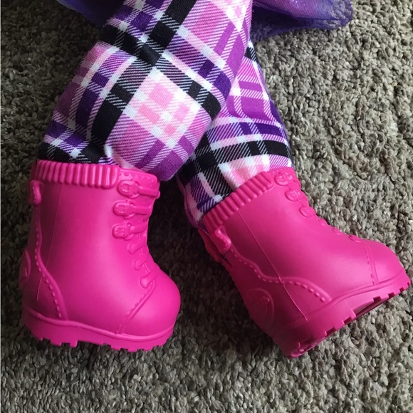 Cabbage patch 14 inch purple star top and leggings rocker - Picture 6 of 7